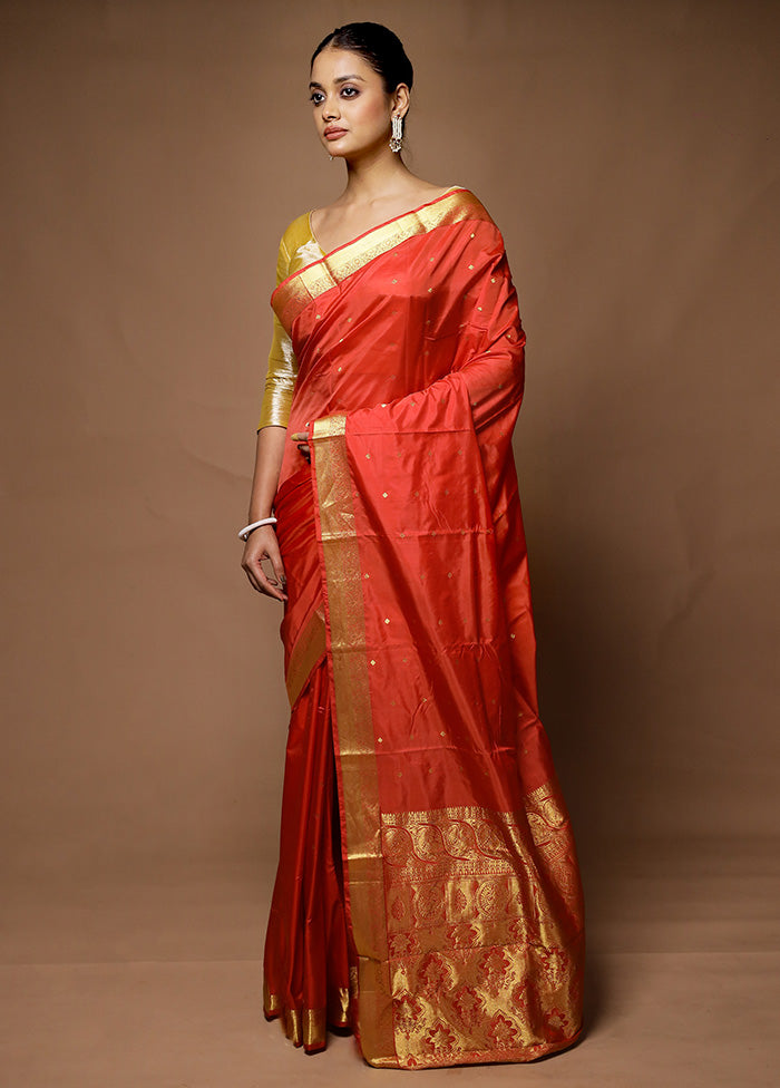 Pink  Kanjivaram Silk Saree With Blouse Piece Discount Online Online