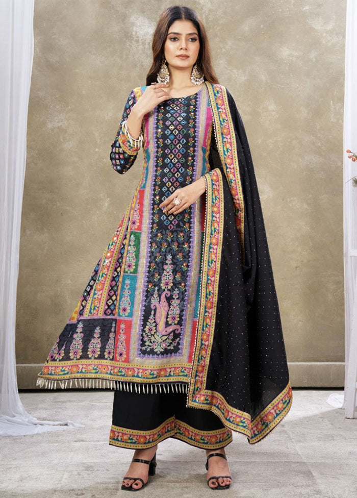 3 Pc Multicolor Readymade Cotton Suit Set Pices For Sale