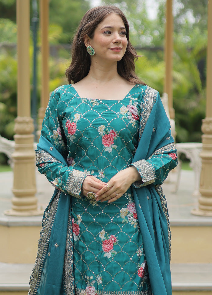 3 Pc Rama Readymade Silk Suit Set Cheap Sale Outlet Locations