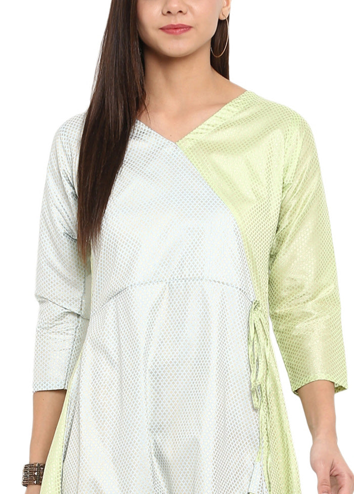 Green Readymade Silk Kurti Sale Footlocker Pictures