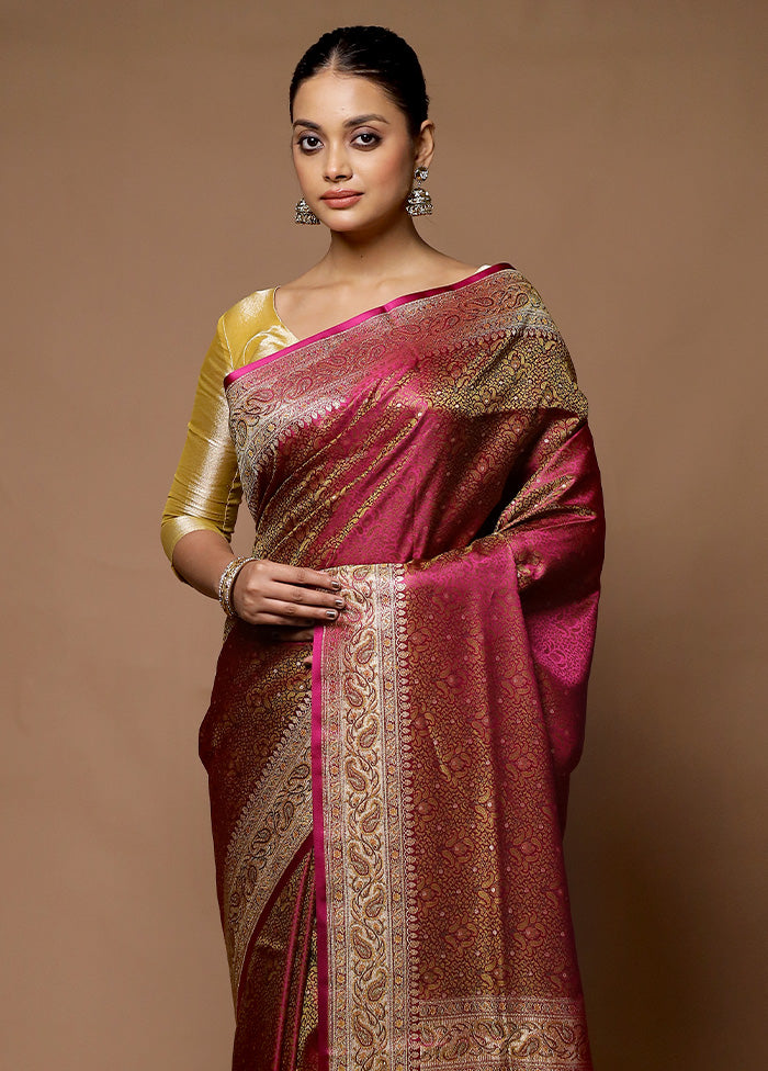 Multicolor Handloom Tanchoi Pure Silk Saree With Blouse Piece Discount Wholesale