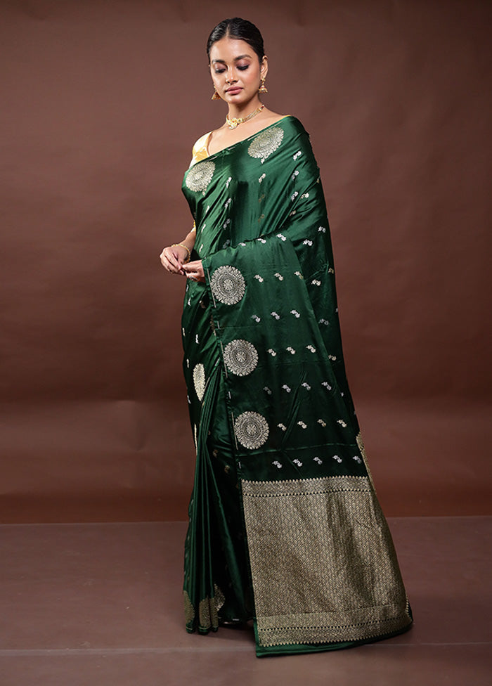 Green Dupion Silk Saree With Blouse Piece Buy Cheap 2025