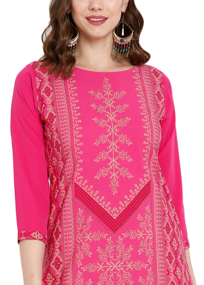 Pink Readymade Silk Kurti Buy Cheap Largest Supplier