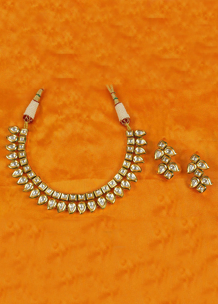 Golden Alloy Jewellery Set Sale Cheapest