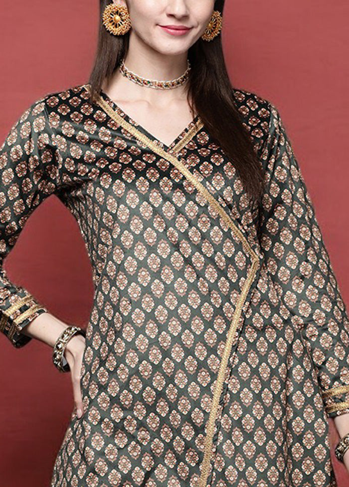 Green Readymade Velvet Kurti Buy Cheap How Much