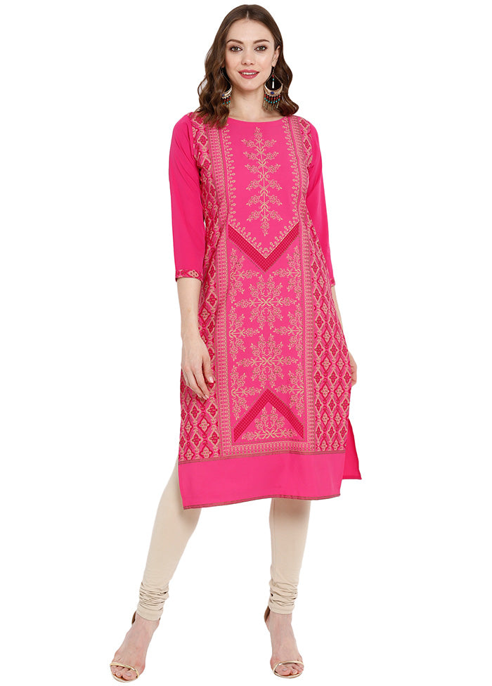 Pink Readymade Silk Kurti Buy Cheap Largest Supplier