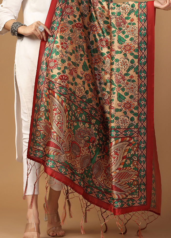 Multicolor Art Silk Dupatta Footlocker Cheap Online