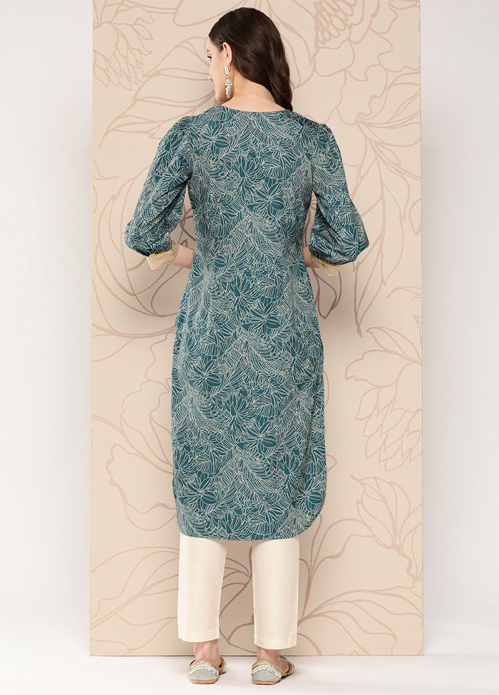 Green Readymade Silk Kurti Outlet Best Pices