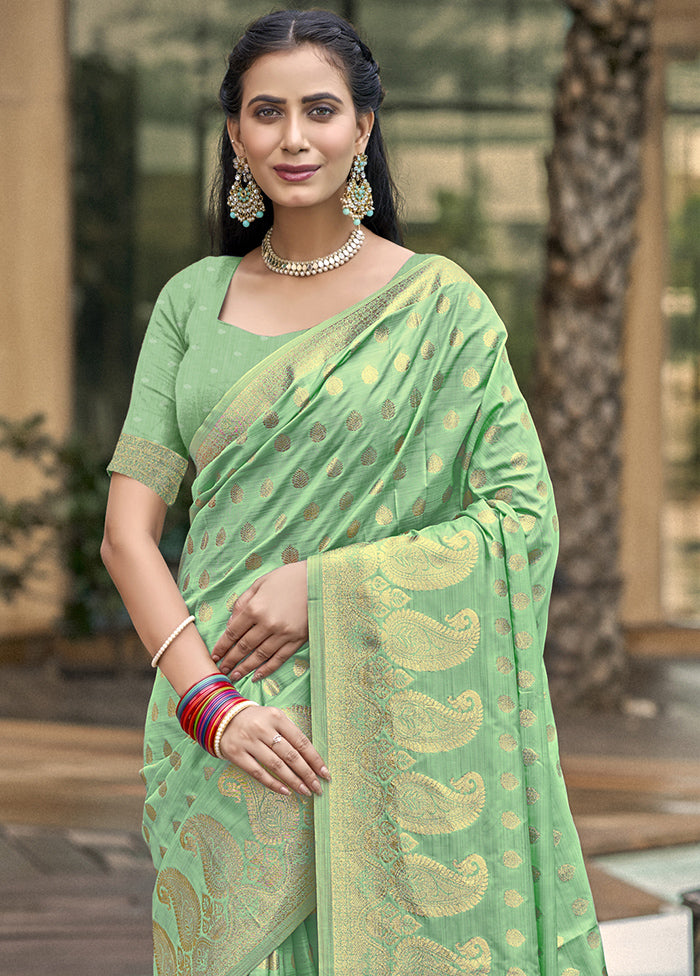 Multicolor Dupion Silk Saree With Blouse Piece Outlet Top Quality