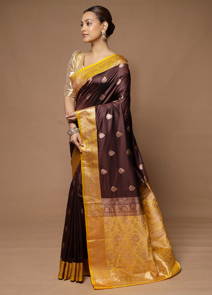 Wine Katan Silk Saree With Blouse Piece 2025 New Cheap Pice