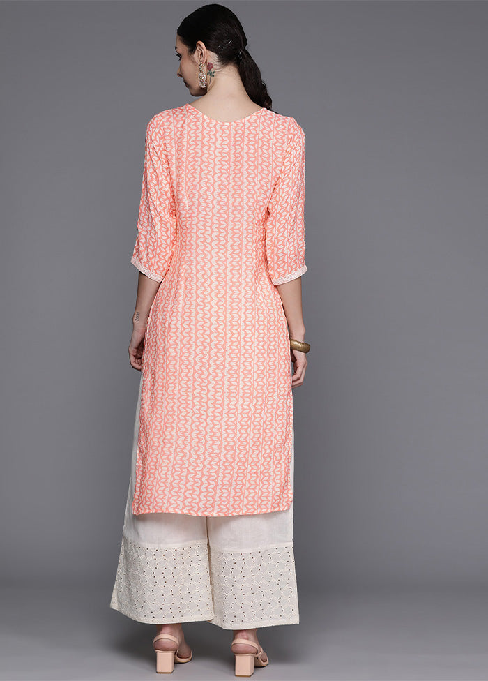 Off White Pure Readymade Viscose Kurti Buy Cheap Footlocker