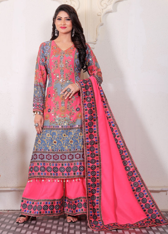 3 Pc Multicolor Readymade Cotton Suit Set Best Place