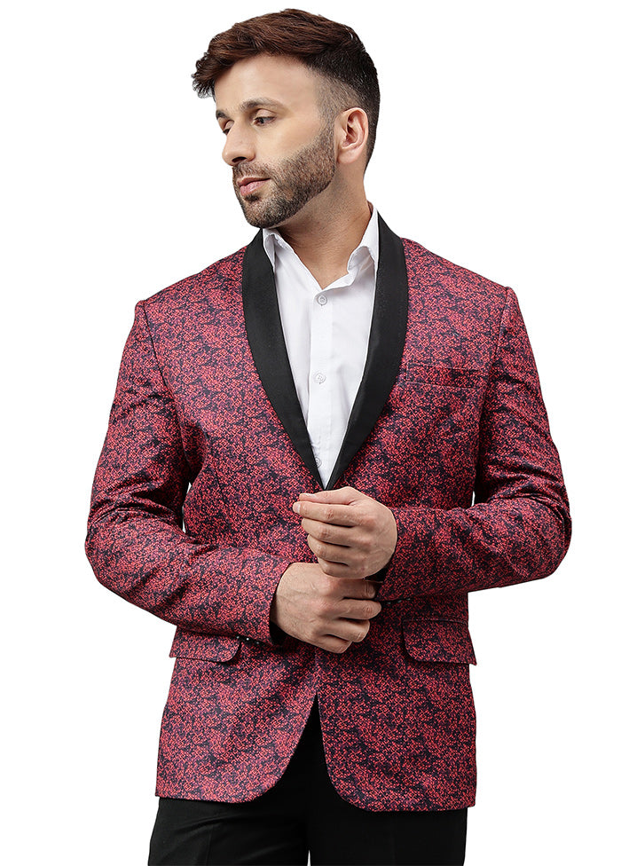 Multicolor Viscose Printed Blazer Low Cost For Sale