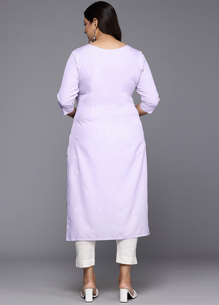 Lavender Readymade Silk Kurti Free Shipping Outlet Store