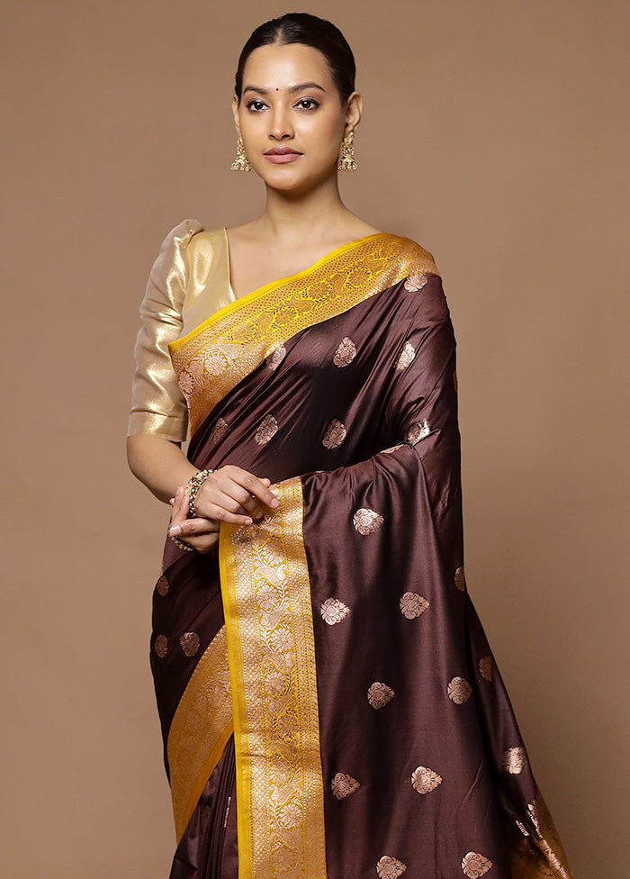 Wine Katan Silk Saree With Blouse Piece 2025 New Cheap Pice