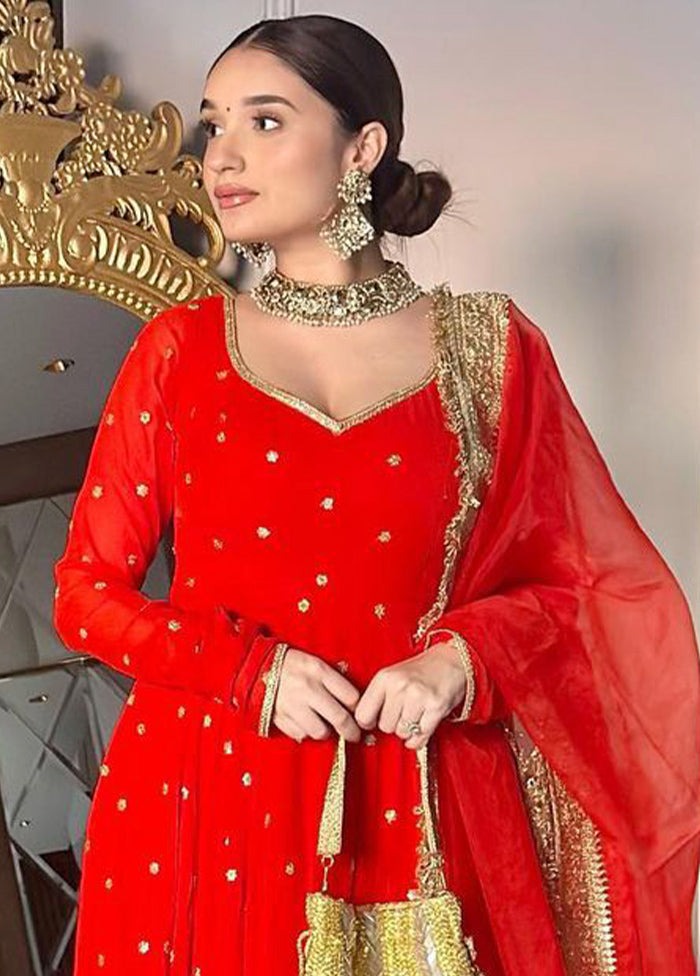 Multicolor Readymade Georgette Dupatta Indian Dress Buy Cheap Best Wholesale