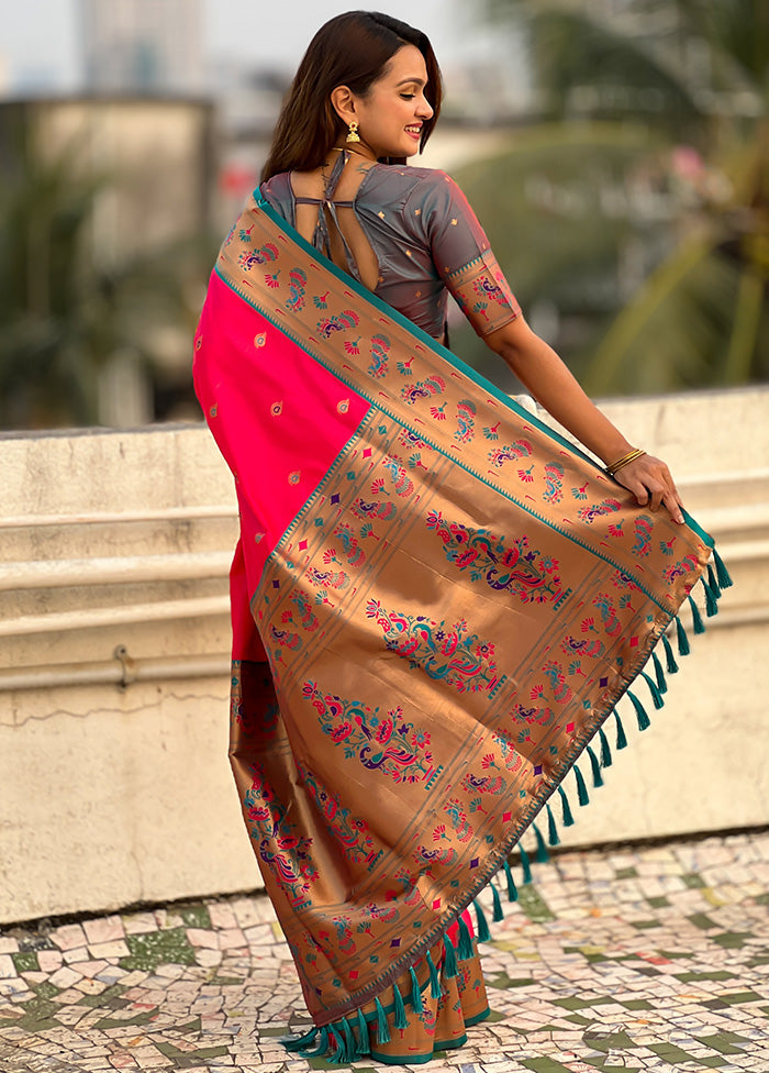 Red Spun Silk Saree With Blouse Piece The Cheapest For Sale