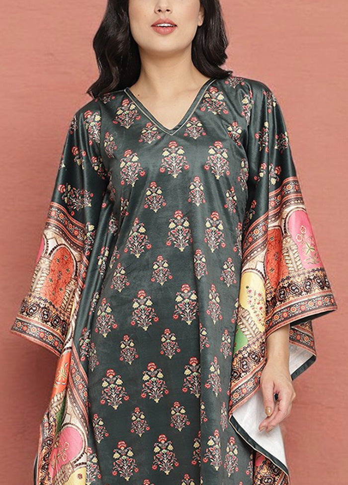 Dark Green Readymade Velvet Kurti Buy Cheap Pices