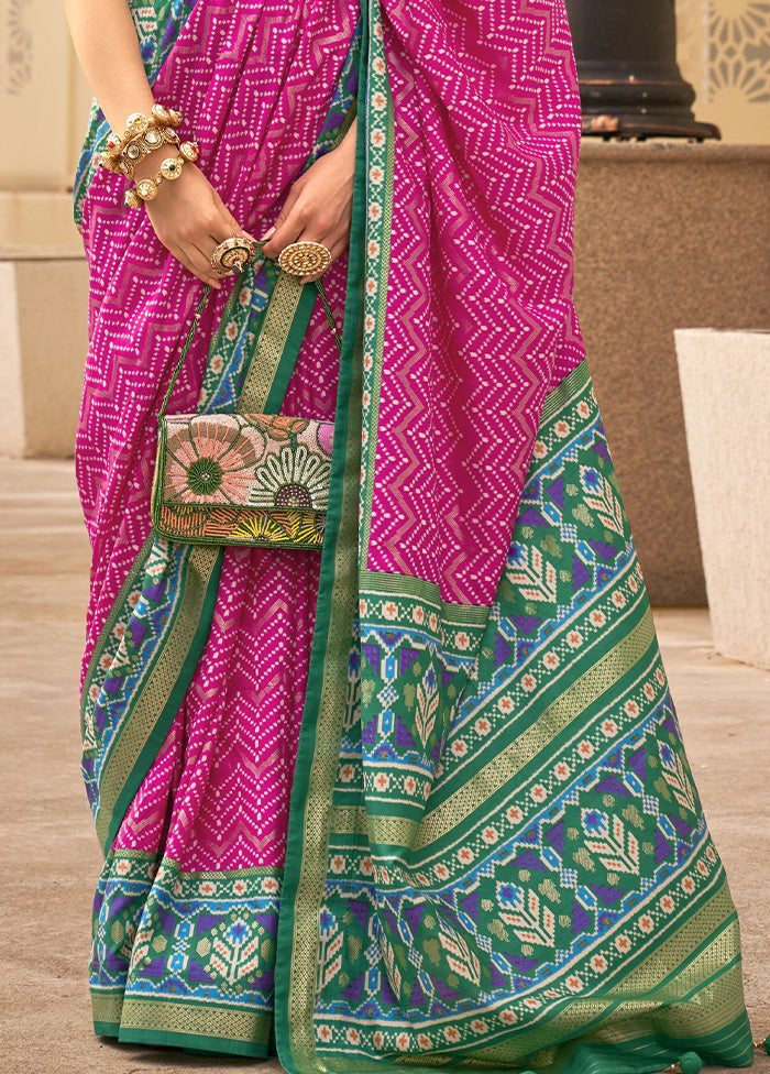 Pink Dupion Silk Saree With Blouse Piece Free Shipping Tumblr