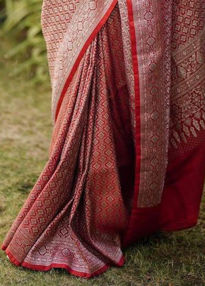 Multicolor Banarasi Silk Saree With Blouse Piece Discount Release Dates