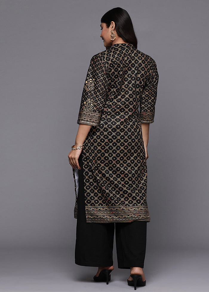 Black Readymade Velvet Kurti Outlet Locations Cheap Pice