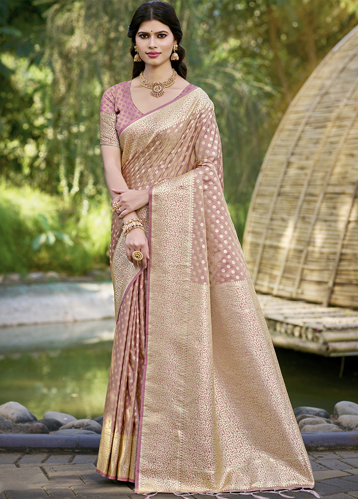 Cream Spun Silk Saree With Blouse Piece Buy Cheap Pice