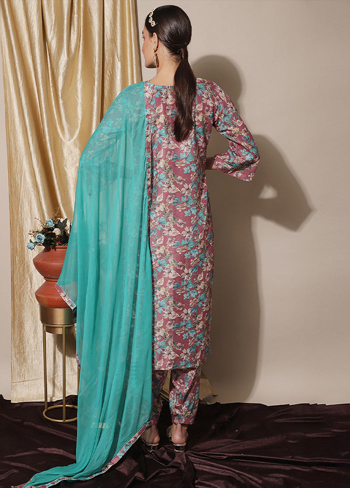 3 Pc Pink Unstitched Silk Suit Set Buy Cheap Wiki