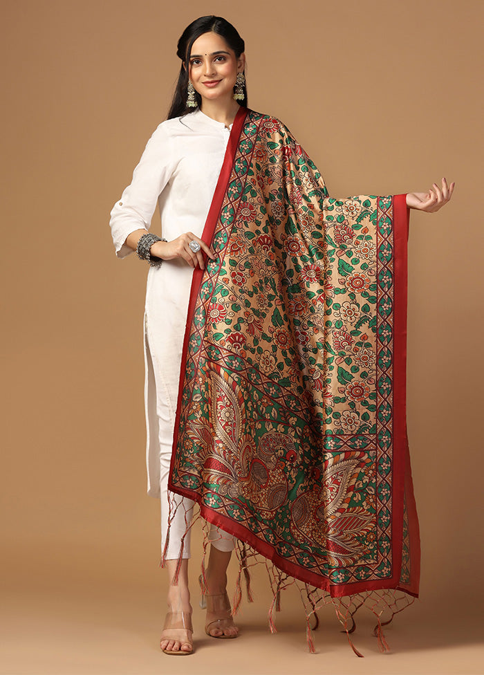 Multicolor Art Silk Dupatta Footlocker Cheap Online