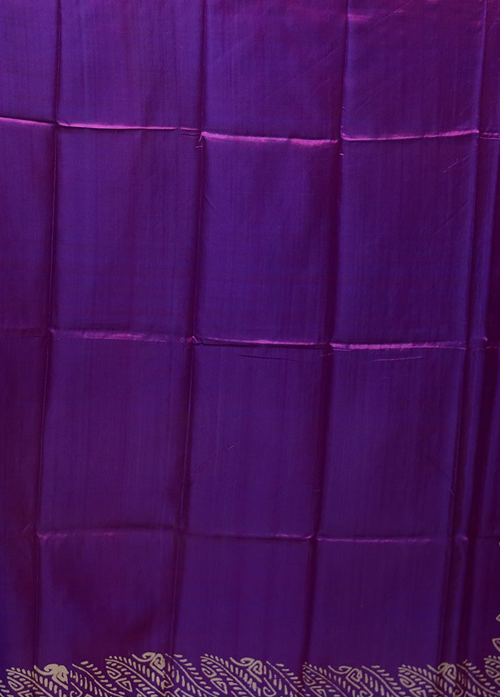 Purple Pure Bishnupuri Silk Saree Without Blouse Piece Buy Cheap Wide Range Of