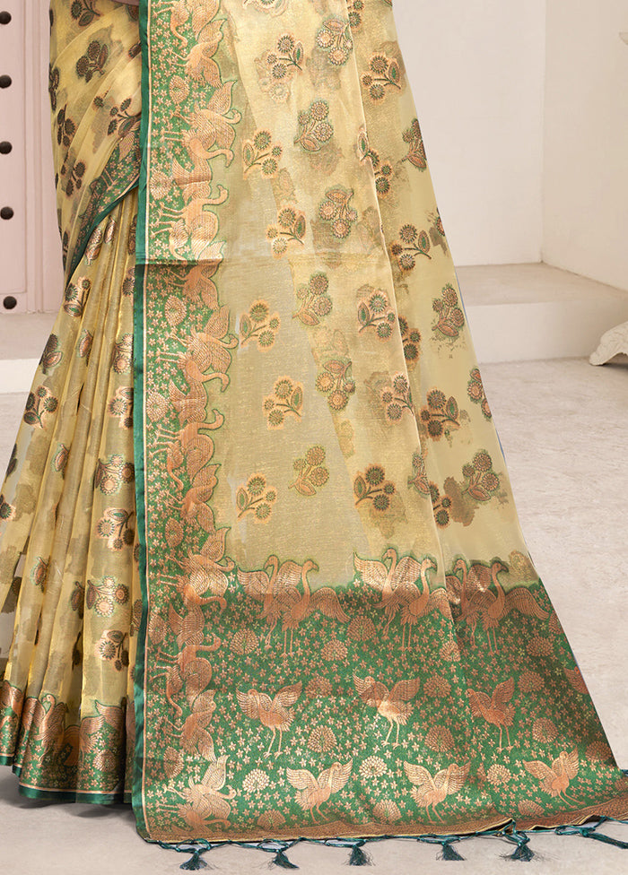 Multicolor Organza Saree With Blouse Piece Online Shop From China