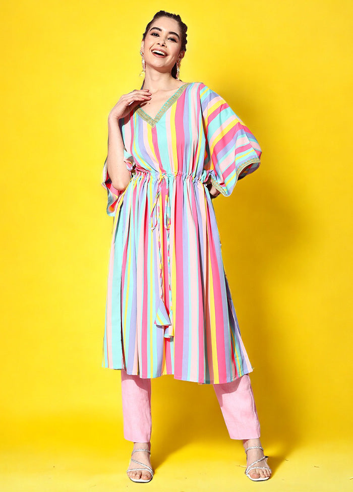 Multicolor Readymade Silk Kurti Sale Tumblr