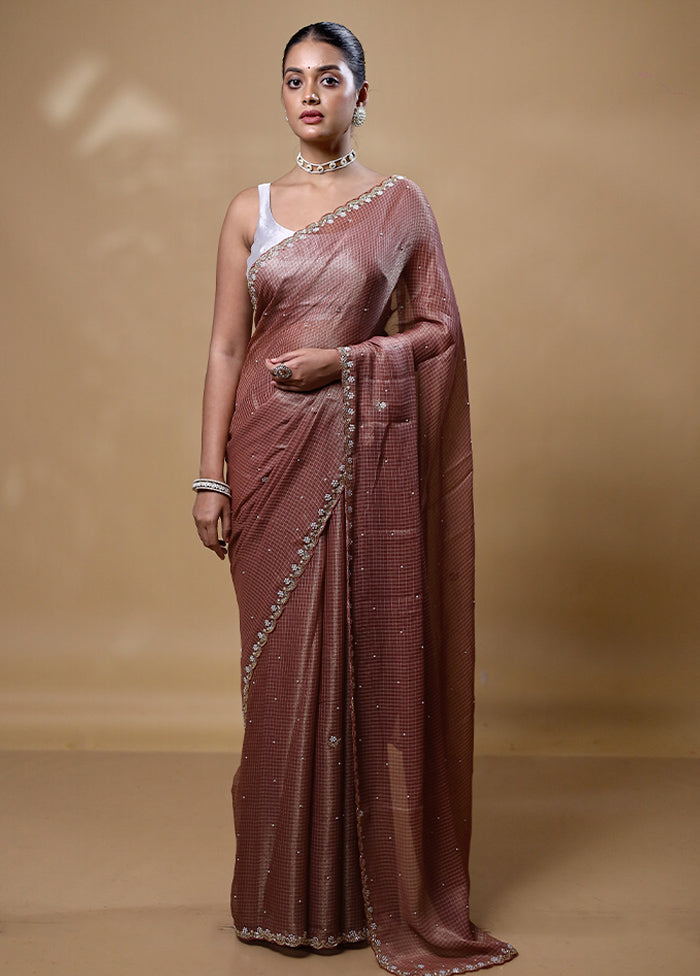 Grey Silk Saree With Blouse Piece Outlet Footlocker Finishline