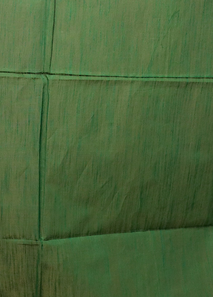 Green Matka Silk Saree With Blouse Piece Sale Visit