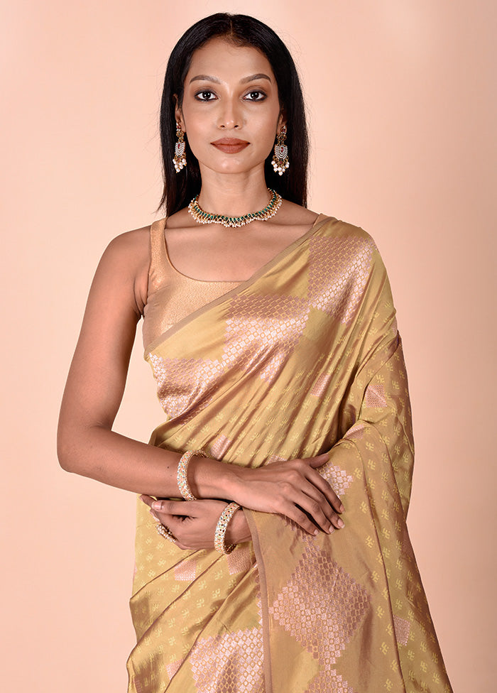 Yellow Kora Silk Saree With Blouse Piece Outlet Wiki