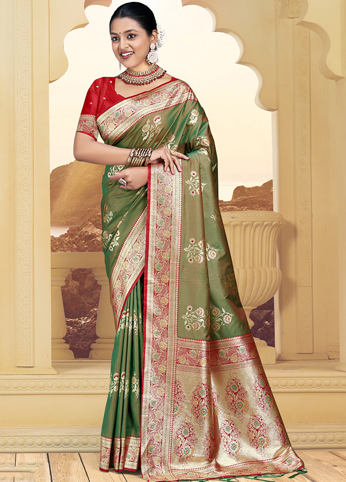 Multicolor Dupion Silk Saree With Blouse Piece Cheap Low Shipping Fee