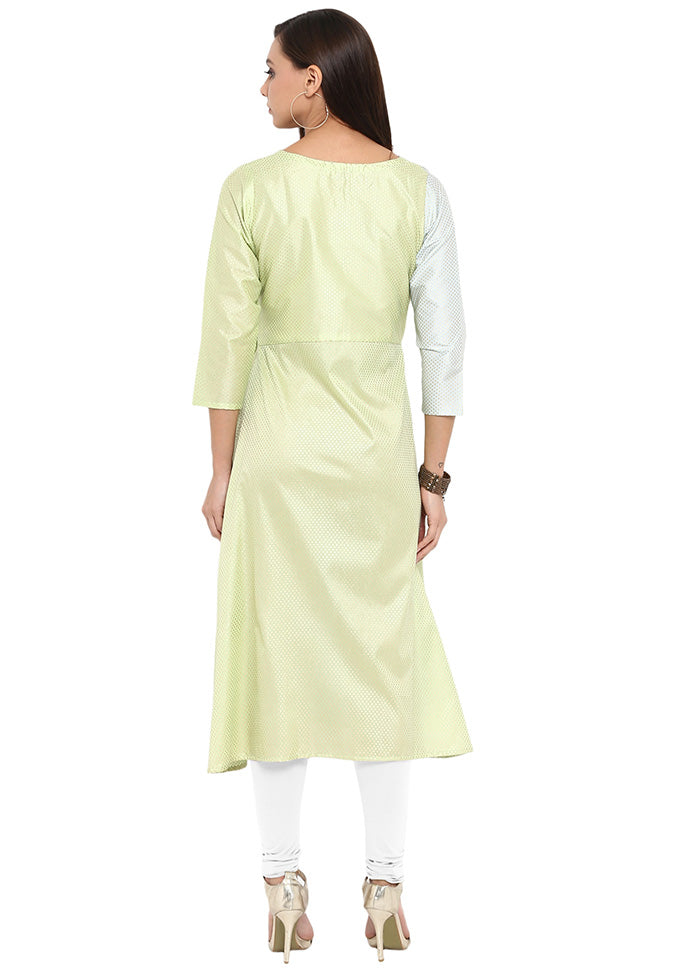 Green Readymade Silk Kurti Sale Footlocker Pictures