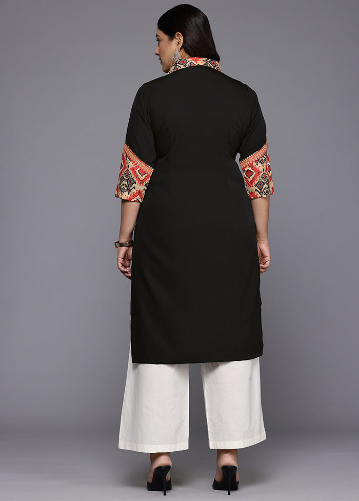 Black Readymade Silk Kurti Outlet Purchase