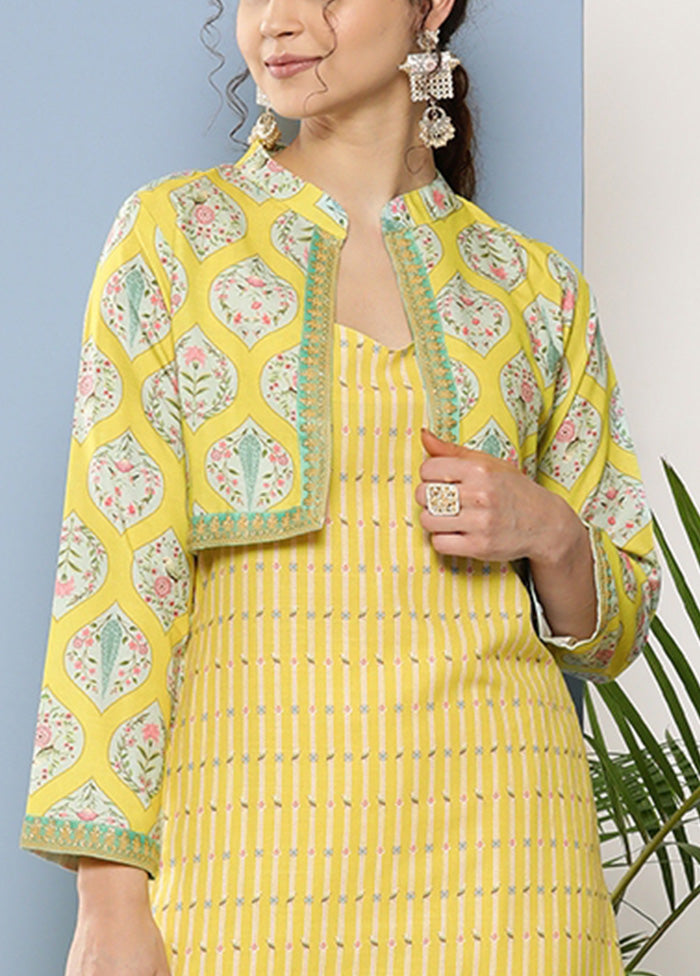 2 Pc Yellow Readymade Cotton Kurti Set Buy Cheap Countdown Package