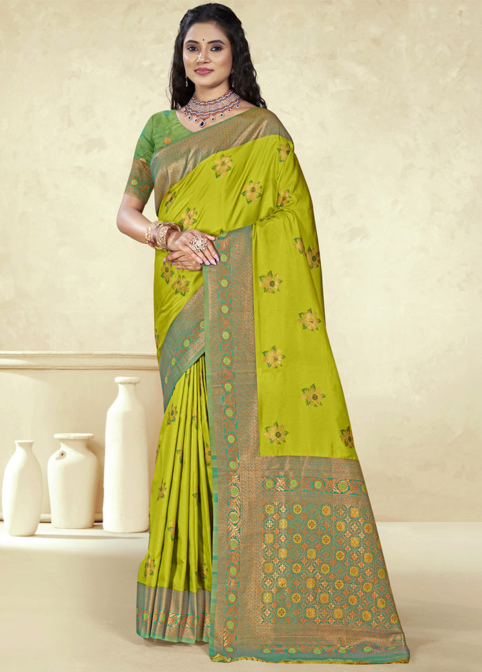 Sea Green Dupion Silk Saree With Blouse Piece Factory Outlet Cheap Pice