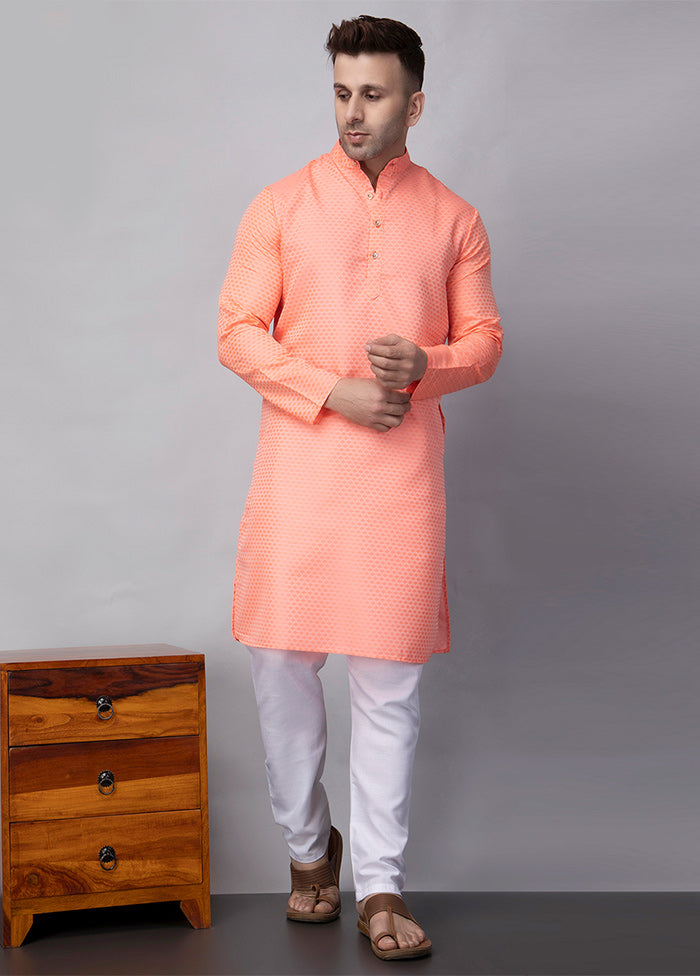 2 Pc red Viscose Kurta Pajama Set Manchester Sale Online