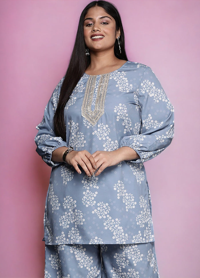 Grey Readymade Silk Kurti In China Sale Online