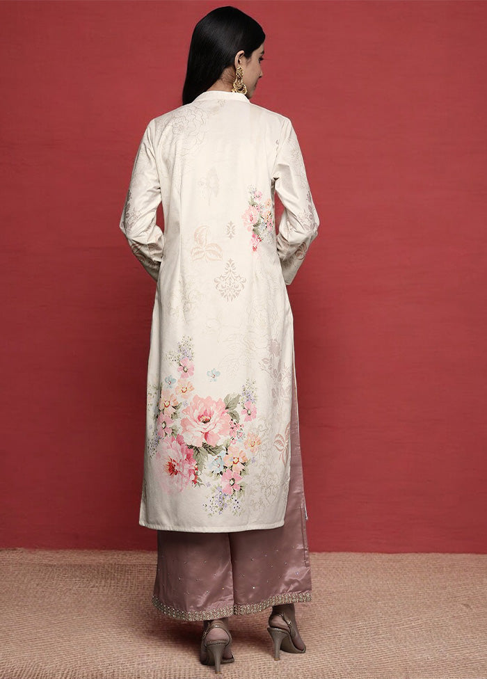 Off White Readymade Velvet Kurti Manchester Sale Online