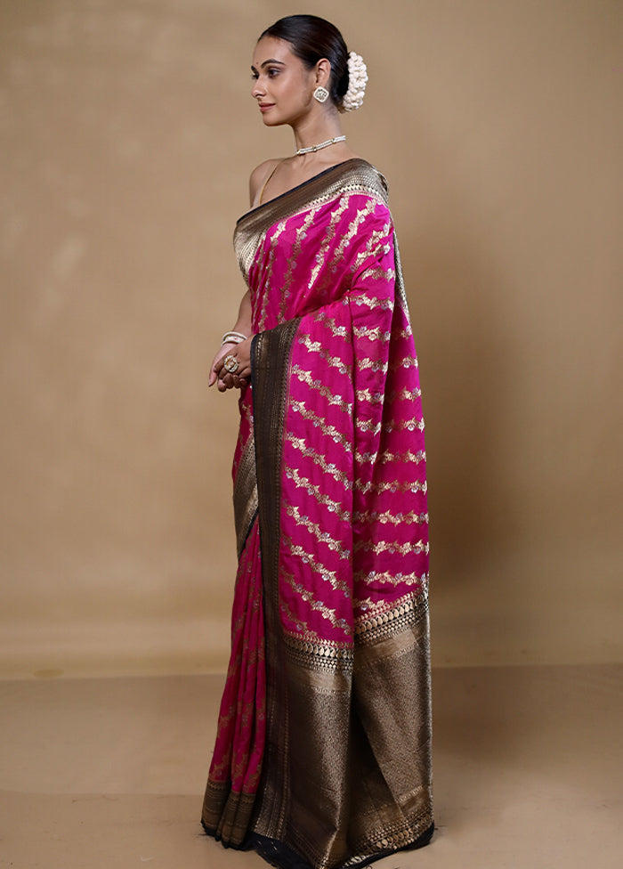 Pink Georgette Saree With Blouse Piece Buy Cheap Wide Range Of