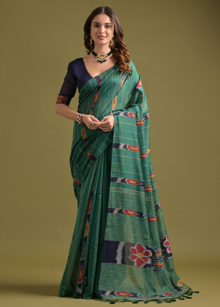 Rama Pure Cotton Saree With Blouse Piece Tumblr Sale Online