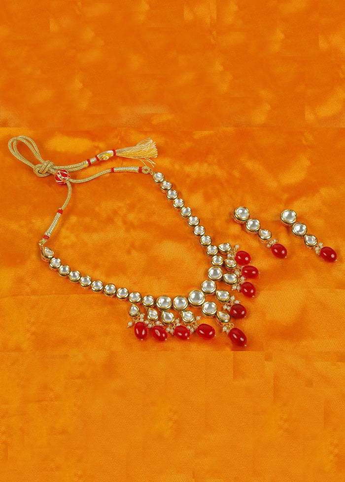 Red Alloy Jewellery Set Lowest Pice Cheap Pice