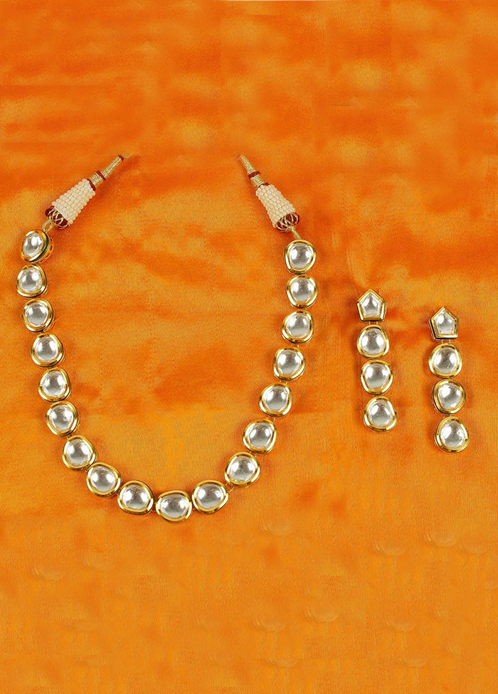 Golden Alloy Jewellery Set Buy Cheap Comfortable