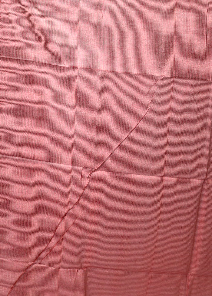 Pink Tussar Silk Saree With Blouse Piece Sale Pre Order