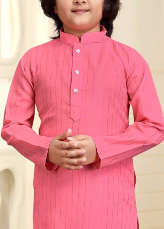 Pink Pure Cotton Kurta Pajama Set Deals Cheap Pice