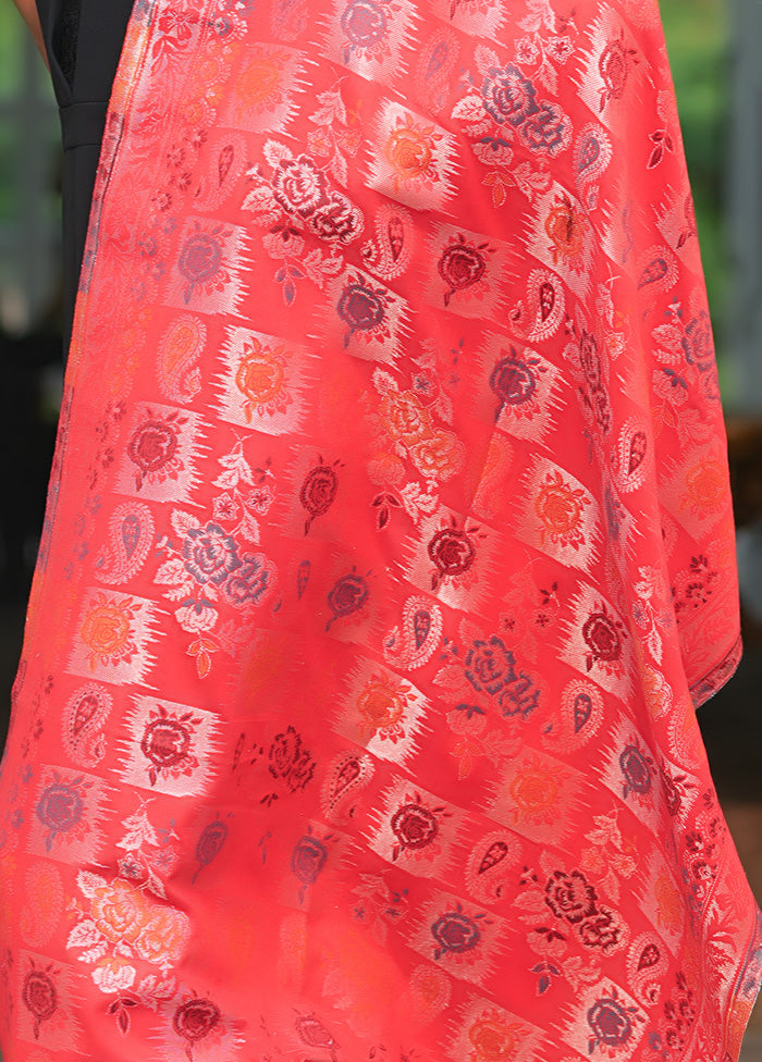 Red Fine Wool Shawl 2025 Sale Online