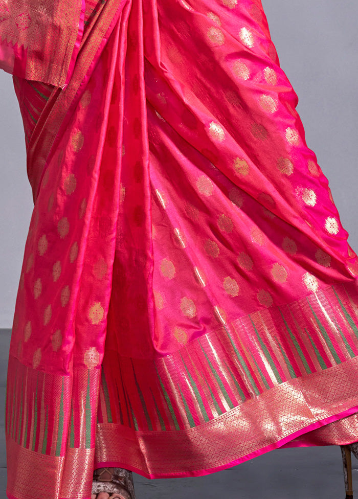 Rani Spun Silk Saree With Blouse Piece Buy Cheap With Credit Card